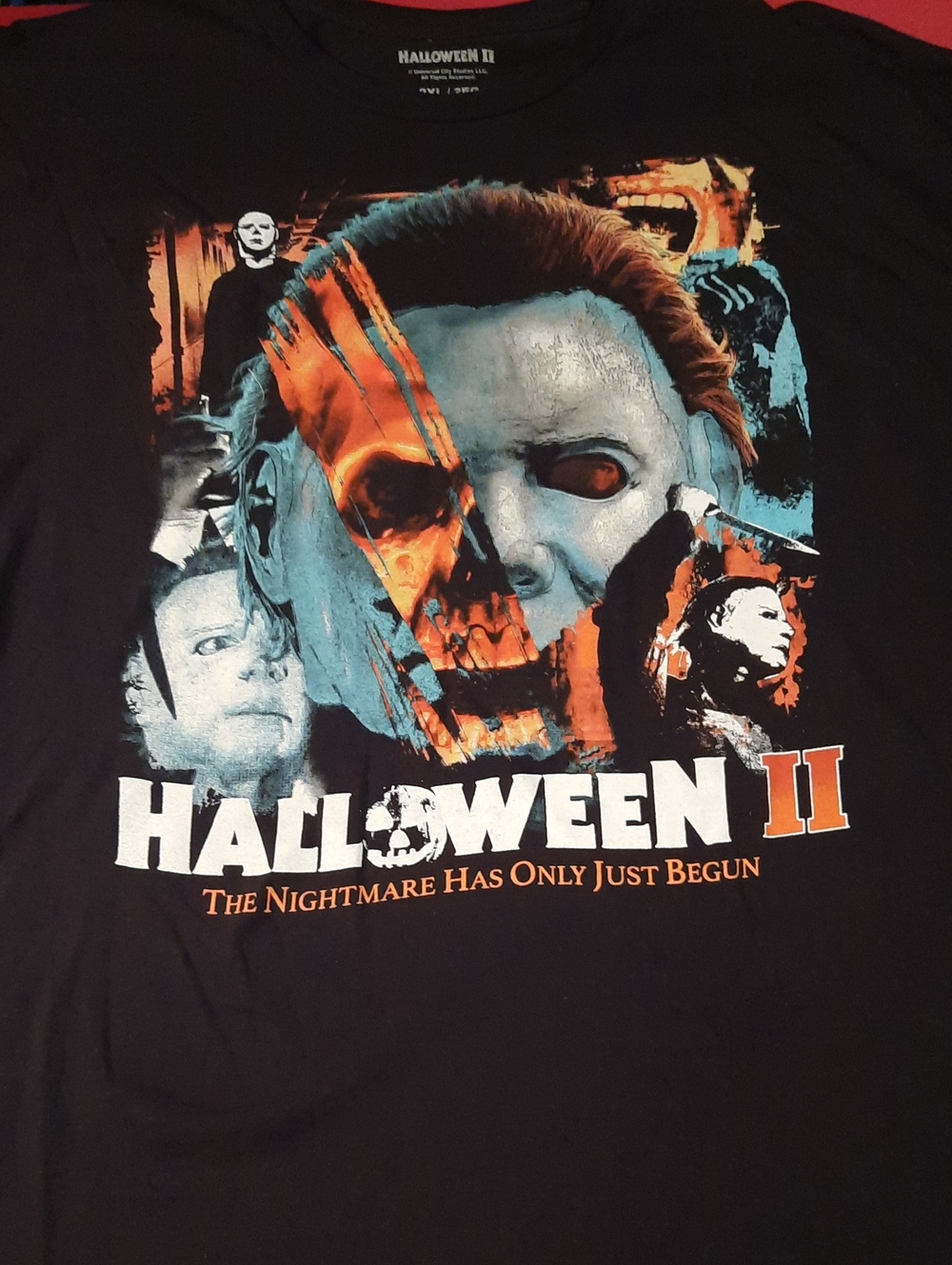Halloween II Graphic Collectible Tee - Black Mens 2XL
